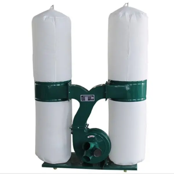 Dual Bag Dust Collector – Industrial Woodworking Air Filtration System