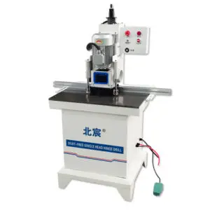 Hinge drill machine with template