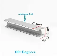 Straight baseboard Connector
