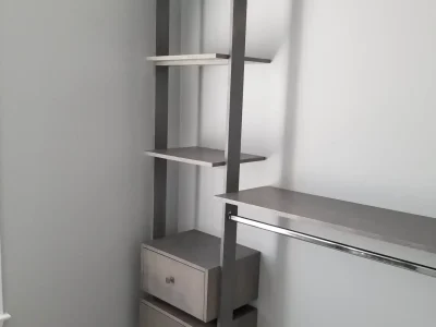 Walk-in Closet 6 Custom Closet Organizer with Soft-Close Drawers