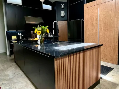 Kitchen Cabinets 18 black modern design